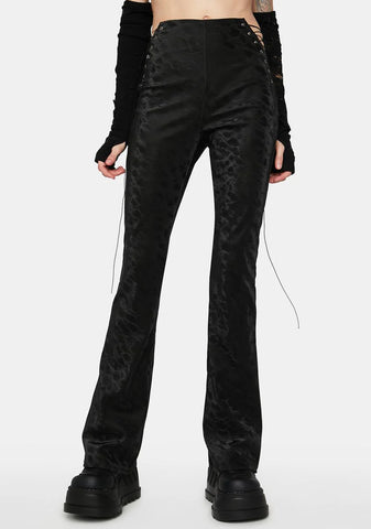 Currency Of Love Cut Out Pants