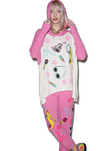 Lonnie Glamorous Oversized Raglan