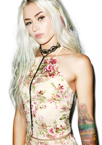 Peter, Paul And Bloody Mary's Halter Top - Off White