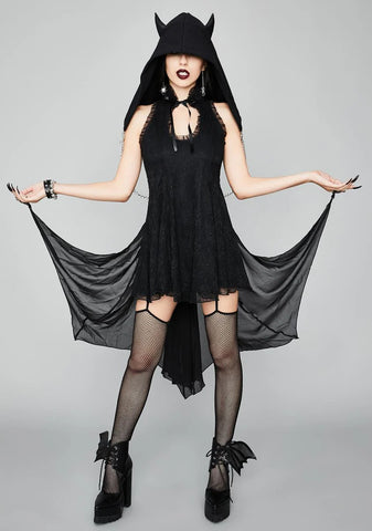 Bite Night Hooded Bat Cape