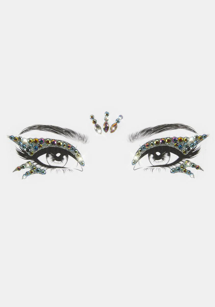 You Complete Me Rhinestone Face Gems