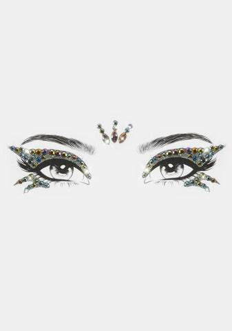 You Complete Me Rhinestone Face Gems