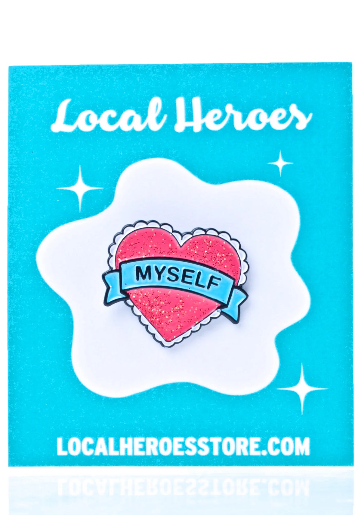 Heart Myself Enamel Pin