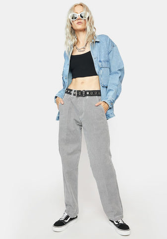 Houndstooth Hardwork Carpenter Pants