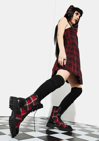 Hate To Love Combat Boots