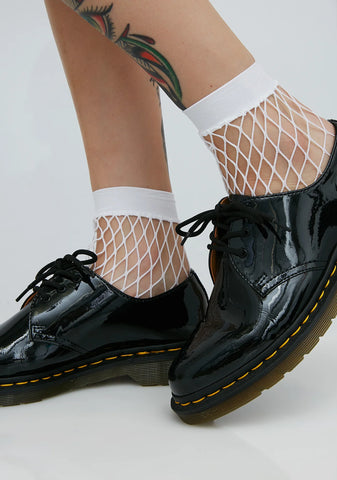 Too Hooked Fishnet Socks