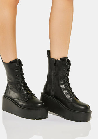 Talos Platform Combat Boots