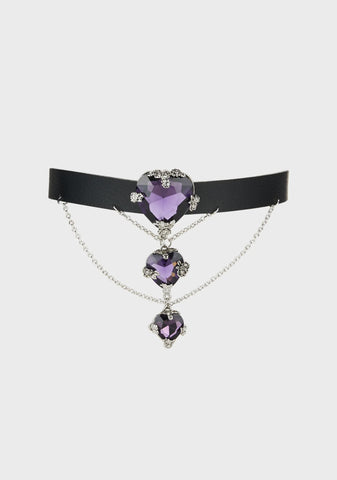 Daily Flirt Velvet Choker
