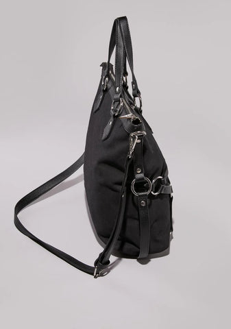 Defiant Smile Pentagram Tote Bag