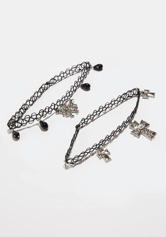 A Wing And A Prayer Choker Set