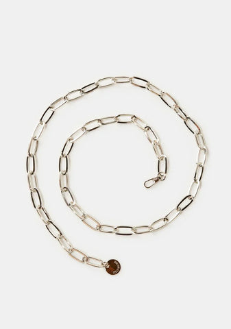 Silver Chain Link Belt