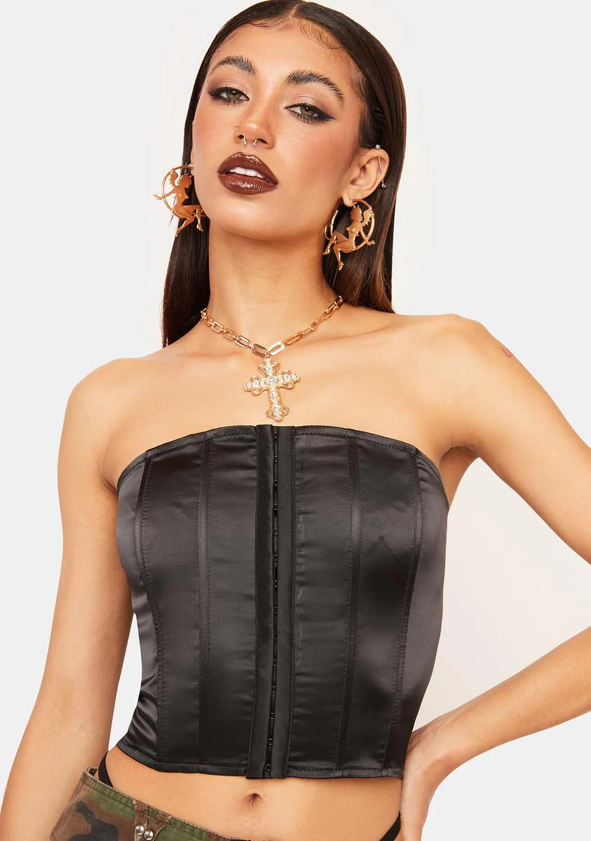 Right On Time Corset Top