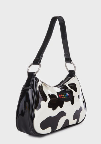 Ivory Animal Behavior Shoulder Bag