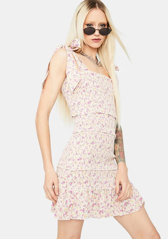 Fig Love What Matters Floral Mini Dress