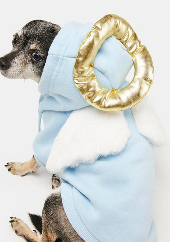 Heaven's Cheerleader Pet Hoodie