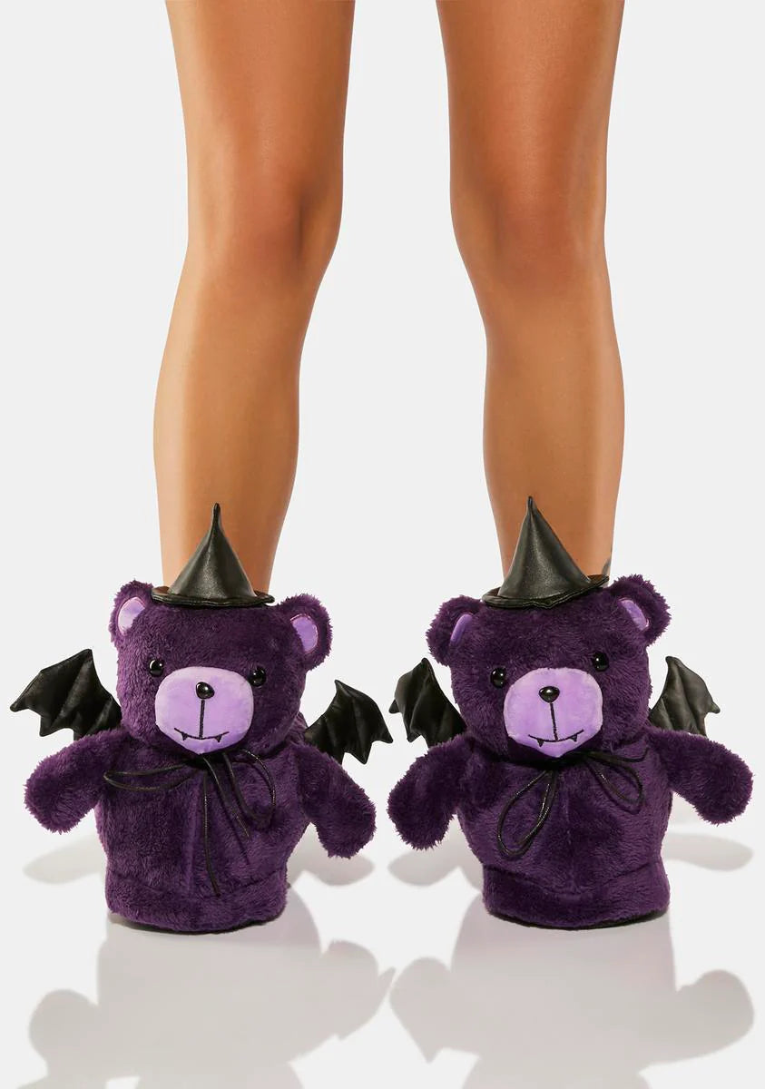 You're Fang-tastic Bear Slippers