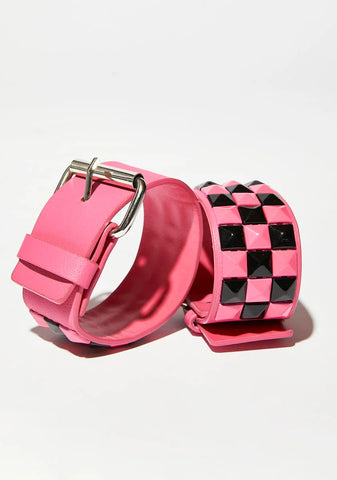 Diva Single Me Out Studded Bracelet Set