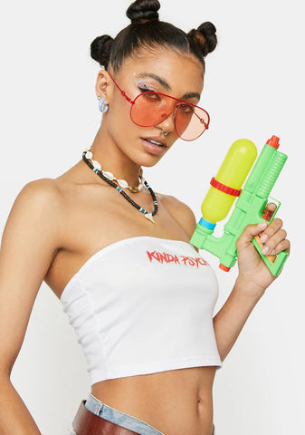 Kinda Psycho Tube Top