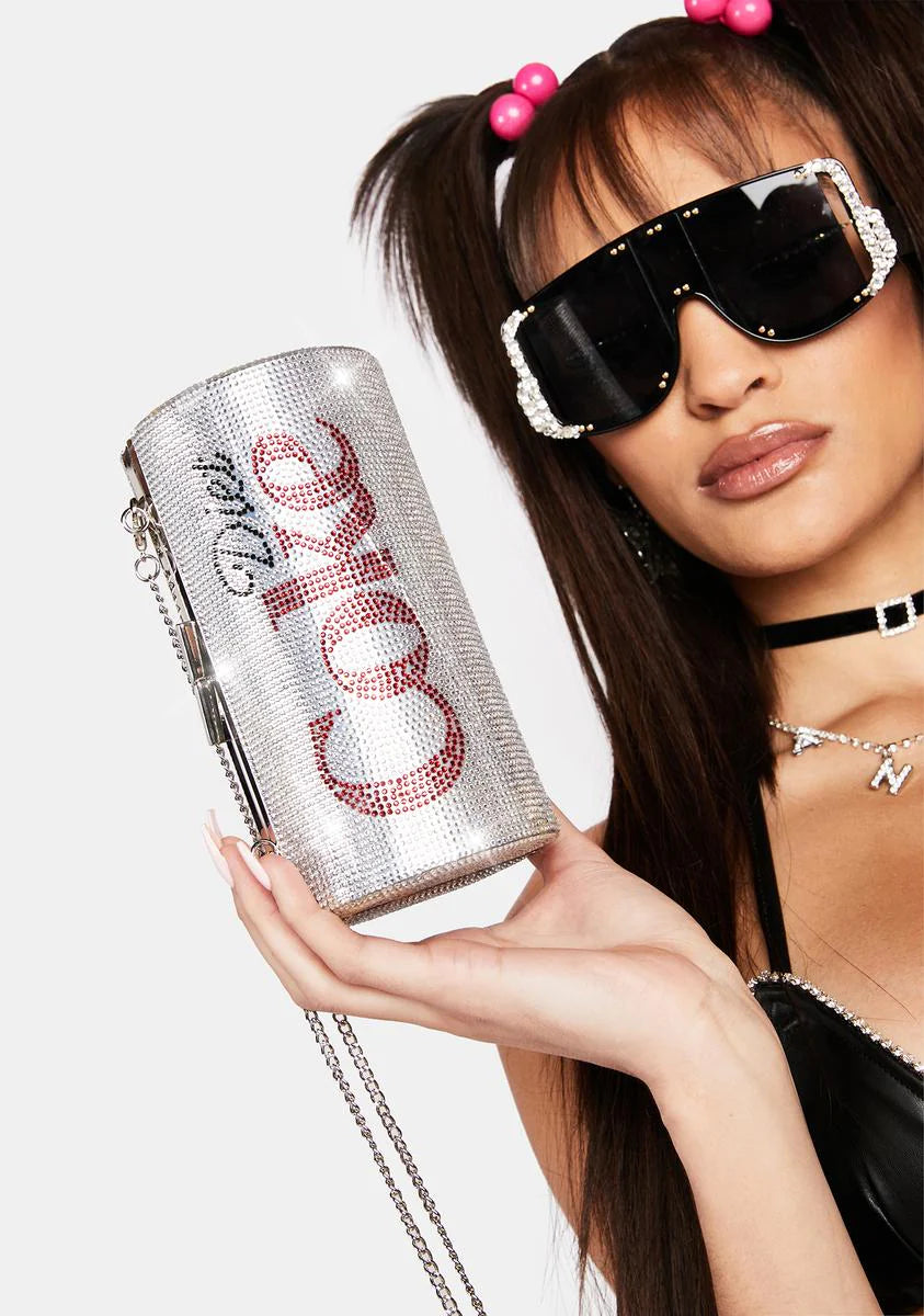 Diet Coke Is It Rhinestone Purse