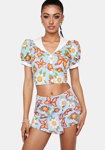 Just Add Sunshine Mini Skort