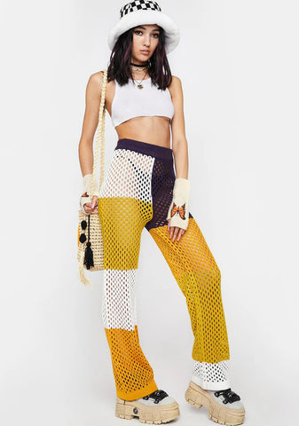 Make A Bet Crochet Pants