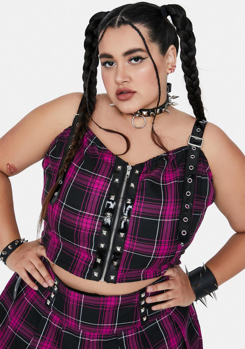 Diva Miss Charm School Dropout Bustier Top