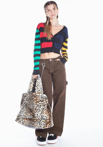 Hey Home Skillet Striped Cardigan