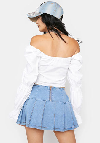 Sunset Bash Rhinestone Mini Skirt