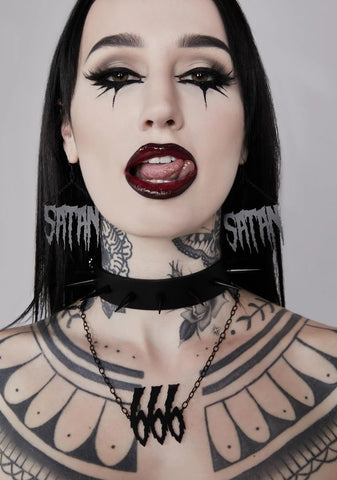 Satanic Tendencies Drop Earrings