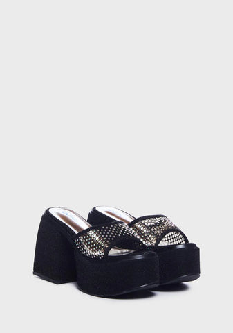 Act Up Platform Sandals