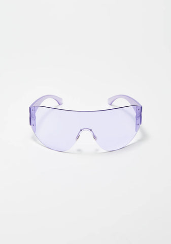 Lilac Outerlimitz Shield Sunglasses