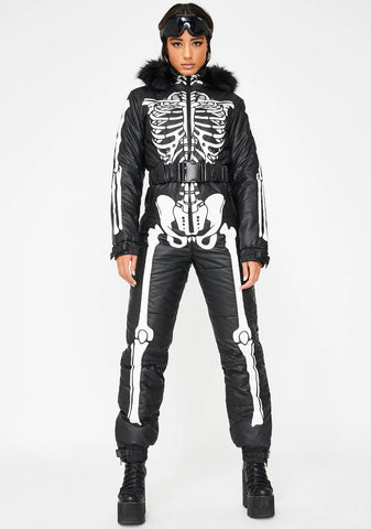 Cold Prey Skeleton Snowsuit