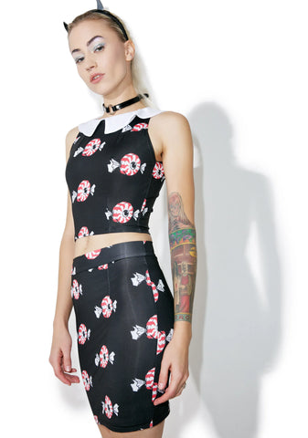 Creepy Candy 2 Piece Dress