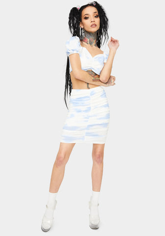 Up In The Air Skirt Set