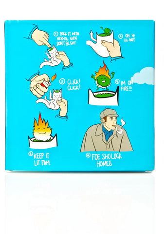 Sherlock Nermal Glass Pipe