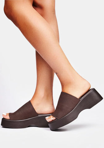 Slinky Wedge Sandals