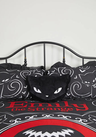 Menacing Meow Decorative Pillow