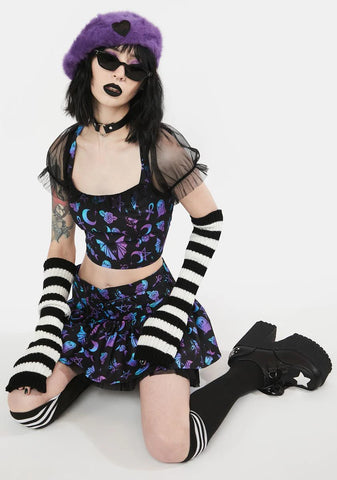 Mystical Aura Crop Top