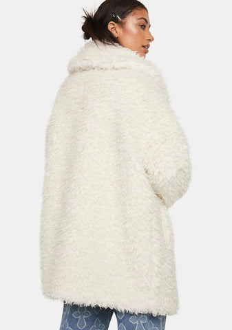 Jackie Faux Fur Coat