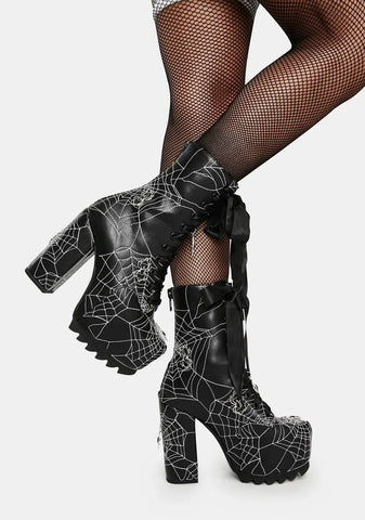 Taste Of Venom Platform Boots