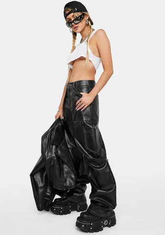 Miami Vice Vegan Leather Pants