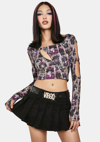 Vain Virgo Rhinestone Belt