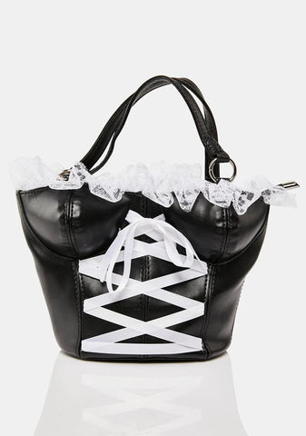 Busty Babe Corset Handbag