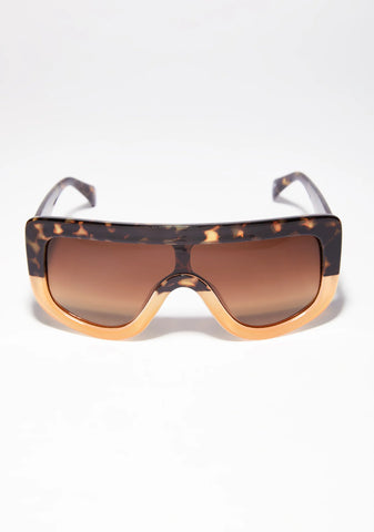 Blockin' You Out Shield Sunglasses