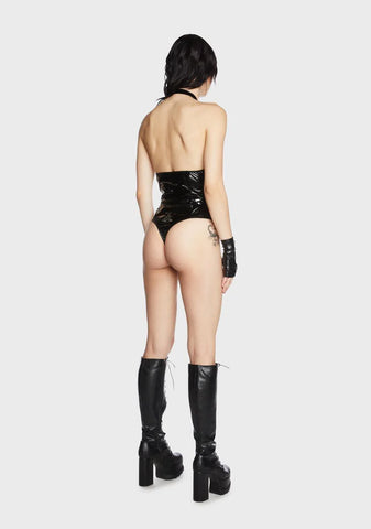 Tina Vinyl Bodysuit