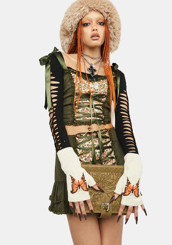 Breeze Away Fingerless Gloves