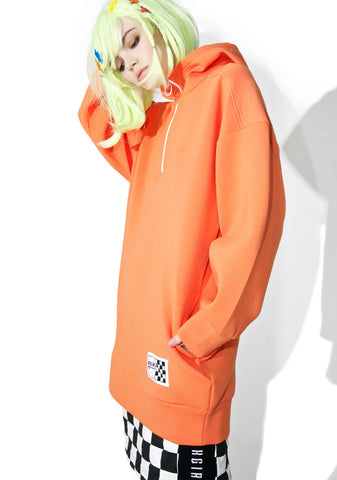 Half Zip Hoodie Dress