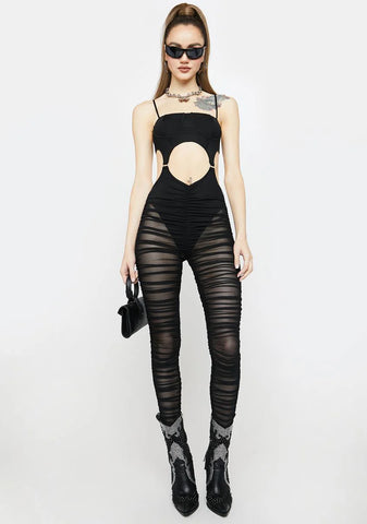 Boss Illusion Cut-Out Jumpsuit