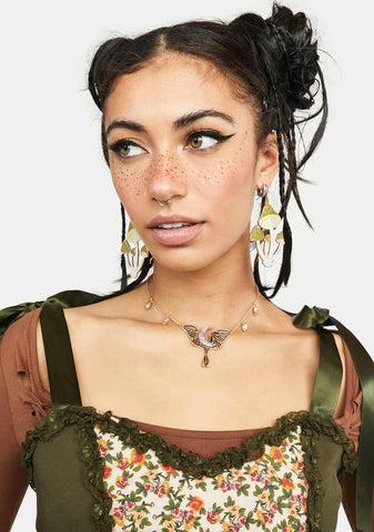 Mushroom Whispers Earrings