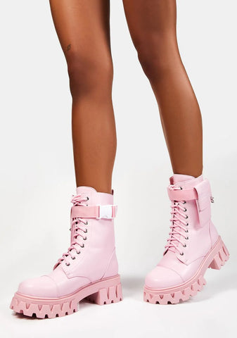 Baby Banshee Combat Boots
